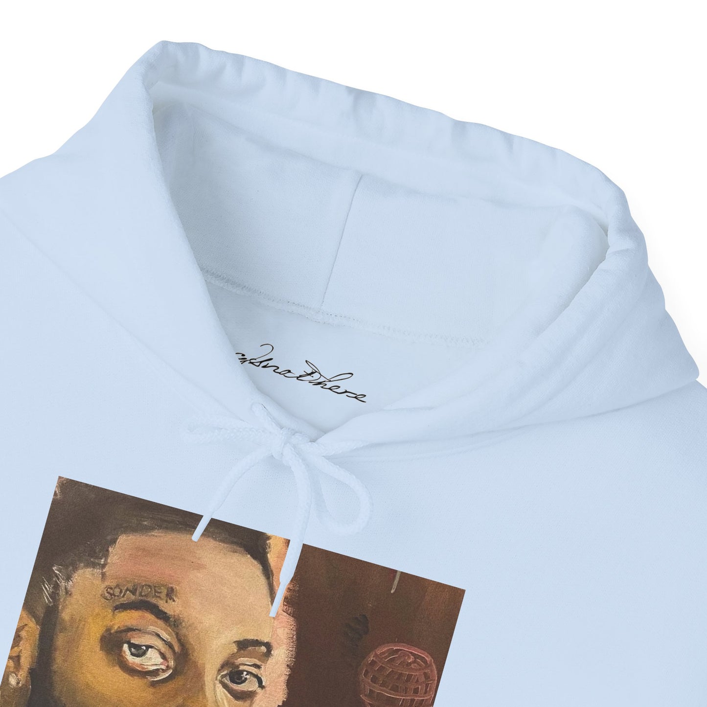 Brent Faiyaz Hoodie - Original Artwork by CJSNOTHERE