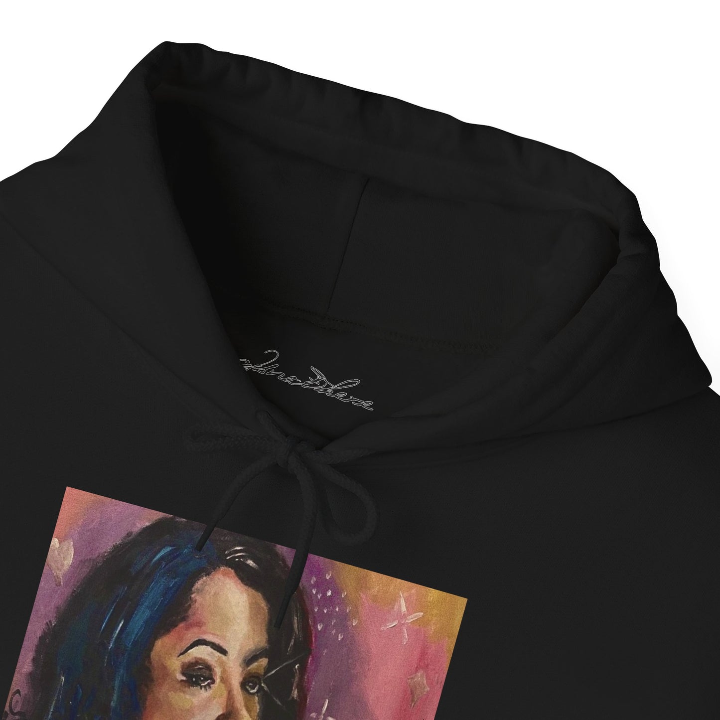 Baby Girl Aaliyah Hoodie - Original Artwork by CJSNOTHERE