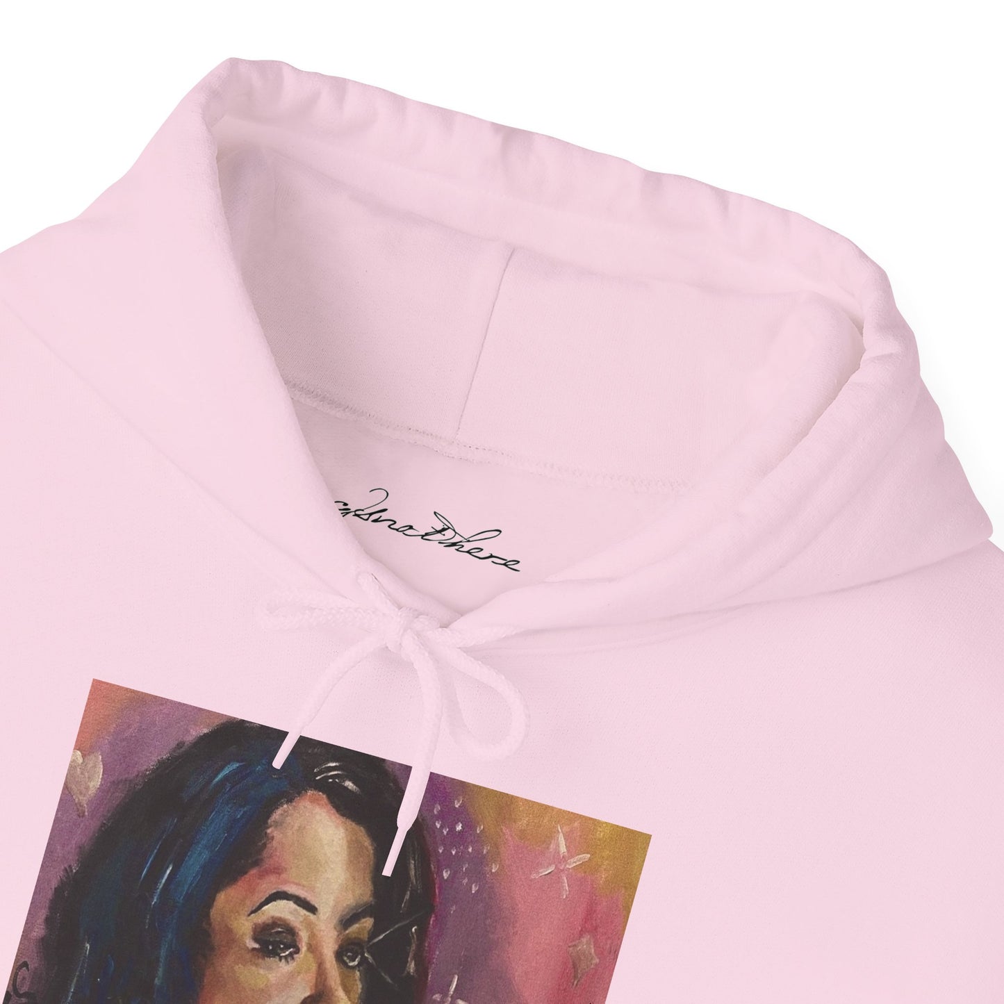 Baby Girl Aaliyah Hoodie - Original Artwork by CJSNOTHERE