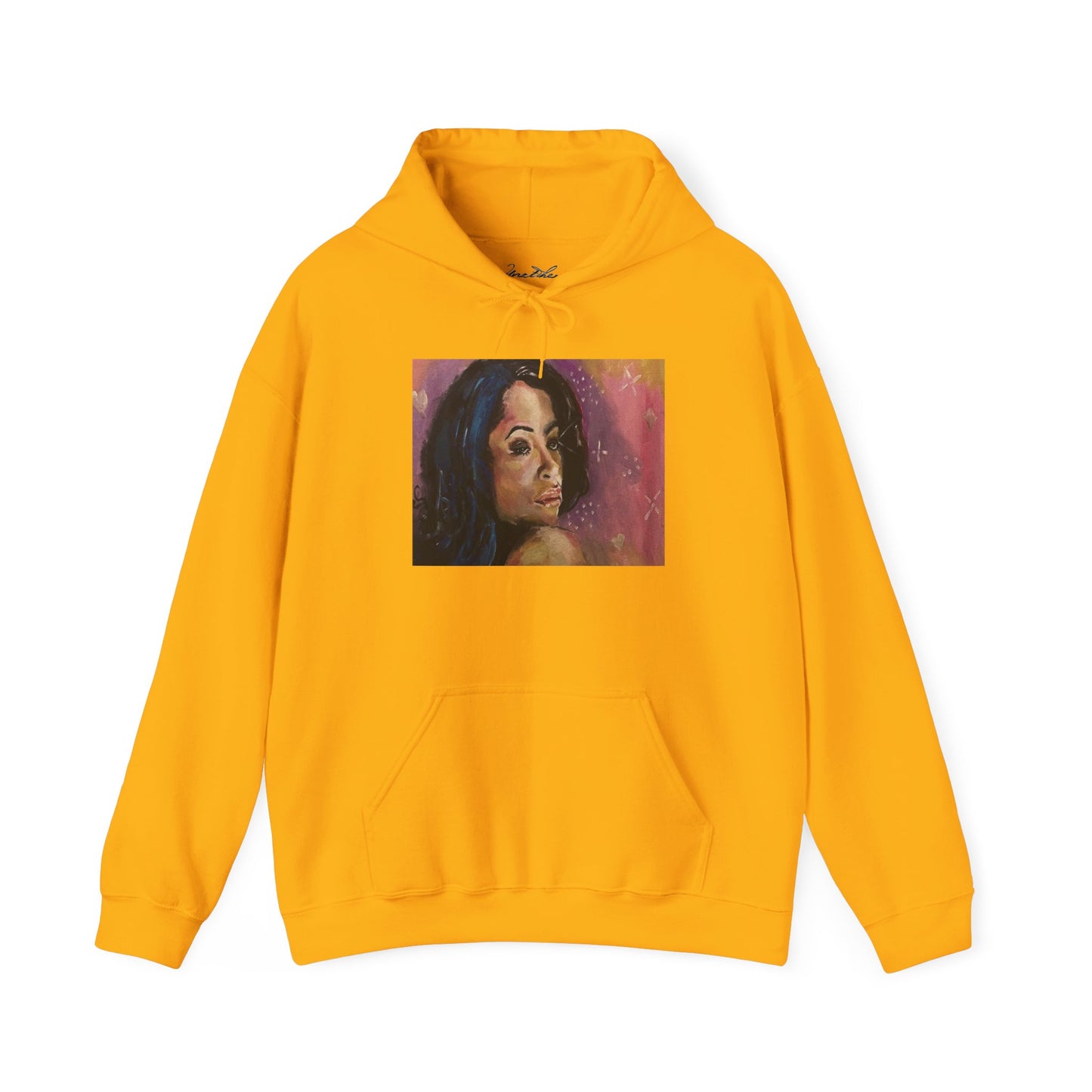 Baby Girl Aaliyah Hoodie - Original Artwork by CJSNOTHERE