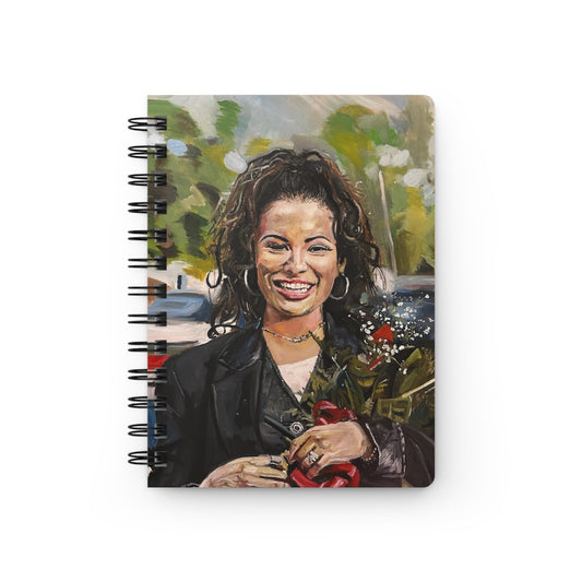 Selena Spiral Bound Journal - Original Artwork by CJSNOTHERE