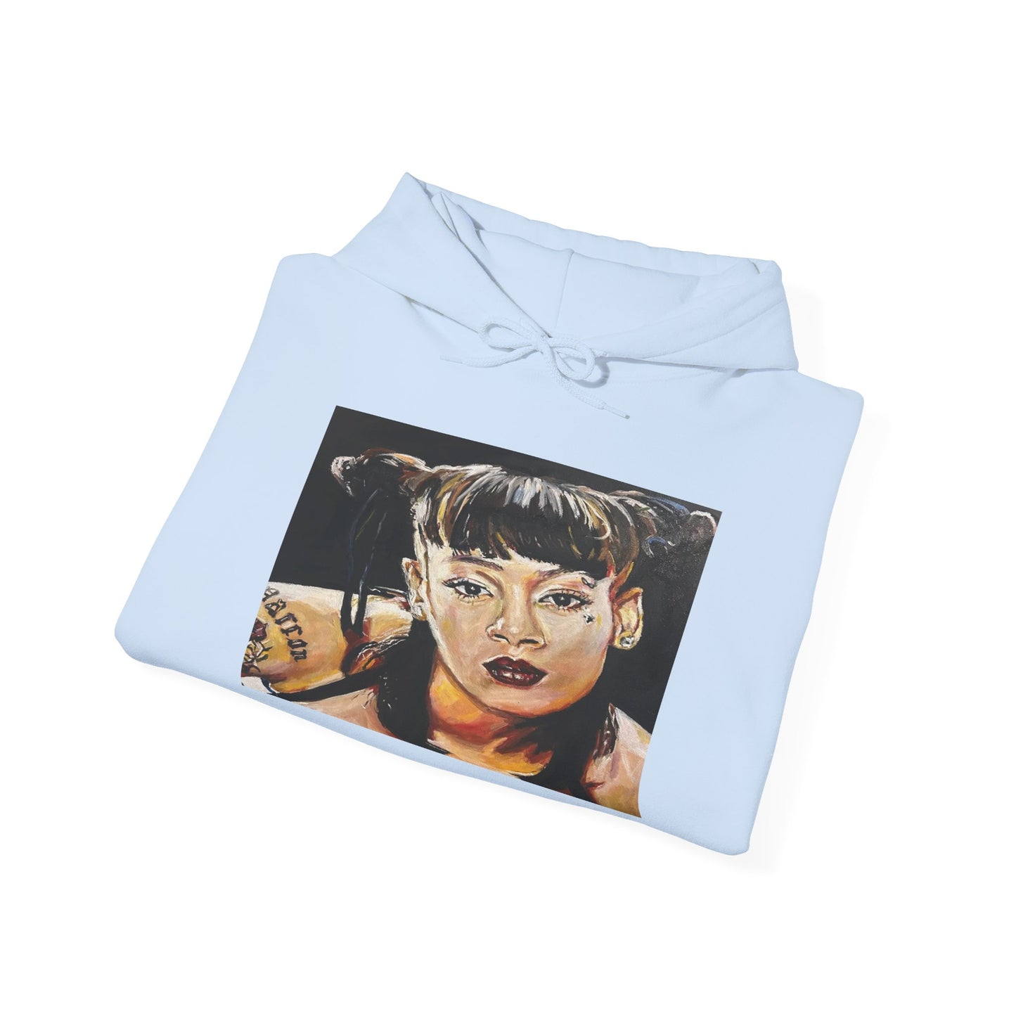 Lisa Left Eye Hoodie - Original Artwork by CJSNOTHERE