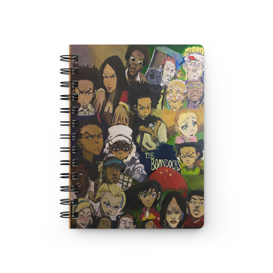 Boondocks Spiral Bound Journal - Original Artwork by CJSNOTHERE