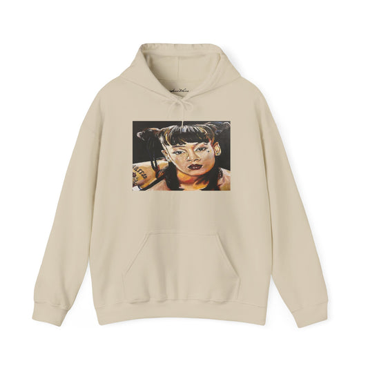 Lisa Left Eye Hoodie - Original Artwork by CJSNOTHERE