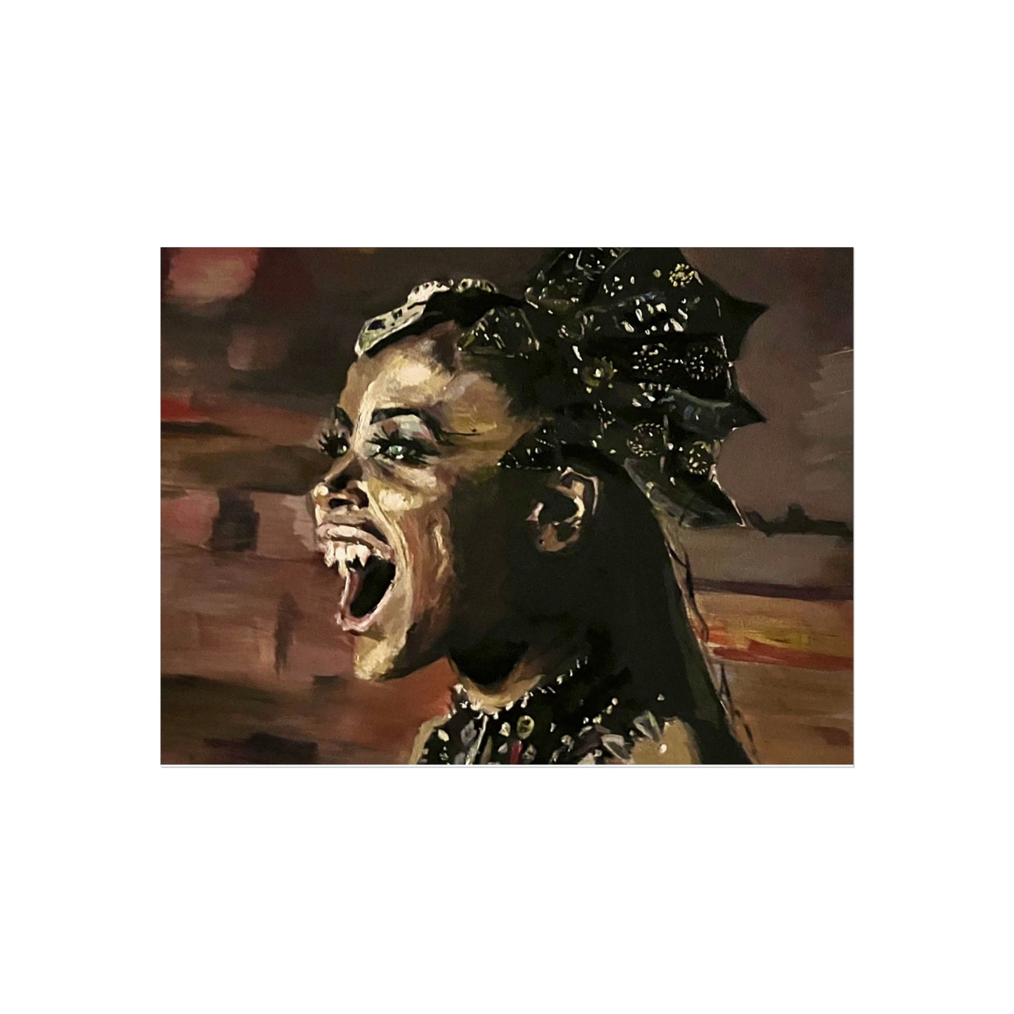 Akasha 12x16 Poster-Original artwork by CJSNOTHERE