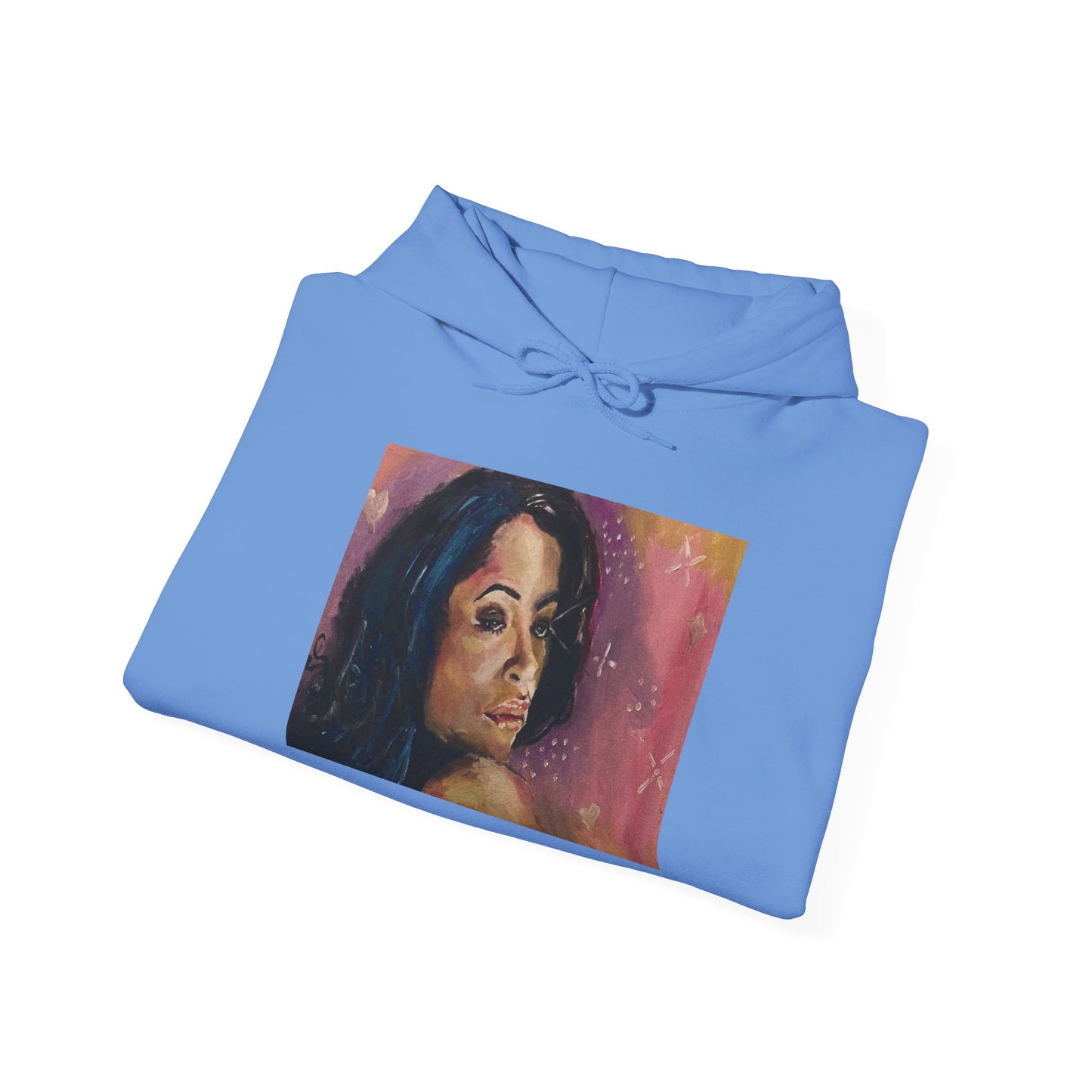Baby Girl Aaliyah Hoodie - Original Artwork by CJSNOTHERE